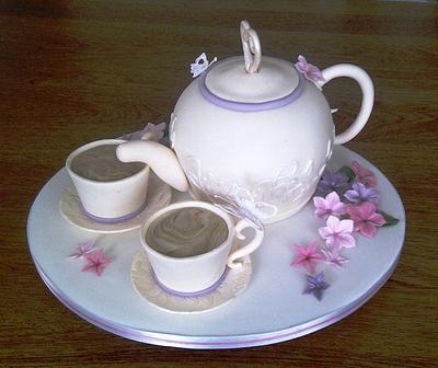 A Wedding Tea Party - Cake by Fiona Williamson