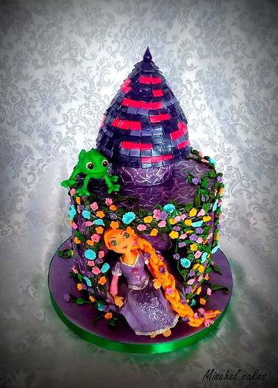Rapunzel - Cake by Mischel cakes