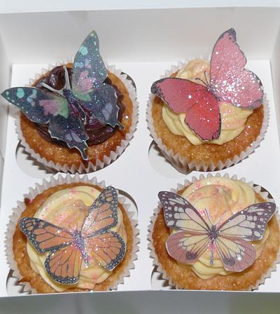 Butterfly cupcakes  - Cake by Krazy Kupcakes 