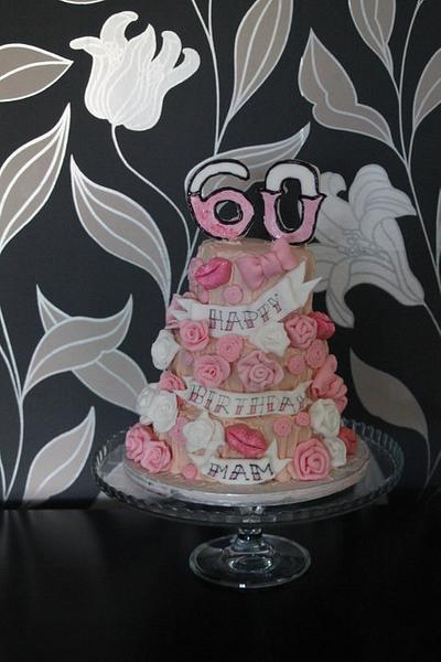 For my Lovely Mam's 60th birthday :) - Cake by Sue