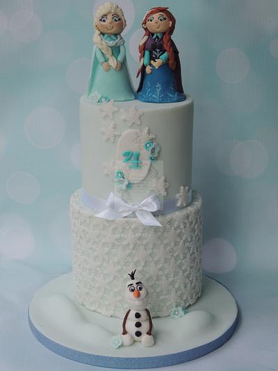 Frozen - Cake by Shereen