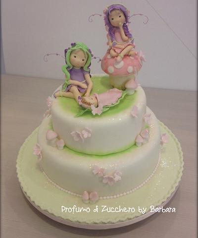 Christening fairy tale  - Cake by Barbara Mazzotta