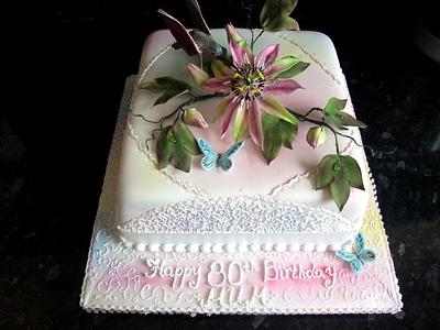 Exotic Sunrise Birthday Cake - Cake by Zlatina Lewis Cake Boutique