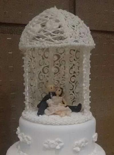 White Wedding cake - Cake by Gisela Gañan
