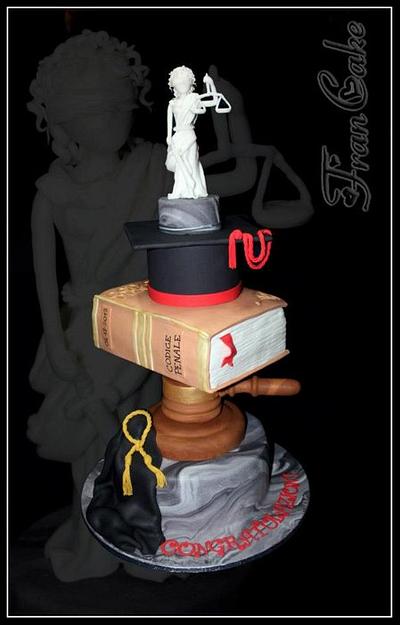 lawyer cake - Cake by Francesca