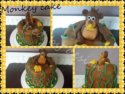 monkey - Cake by icedby
