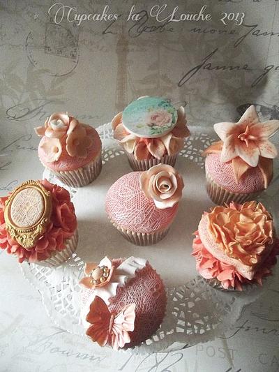 The Elegantly Lace Collection - Cake by Cupcakes la louche wedding & novelty cakes