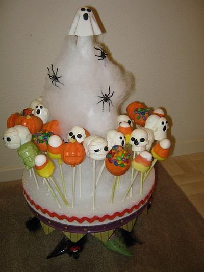 Halloween Cake Pops - Cake by Cakeicer (Shirley)