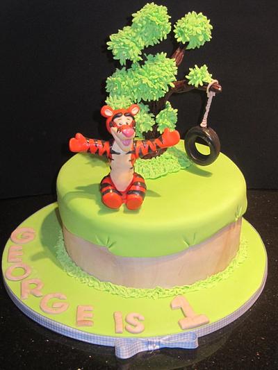 tigger - Cake by d and k creative cakes