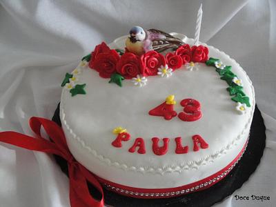 Rosas - Cake by Manuela