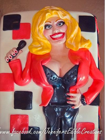 Dolly Parton Cake - Cake by Jennifer's Edible Creations