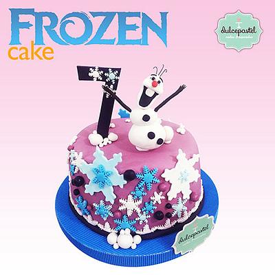 Frozen Cake - Cake by Dulcepastel.com