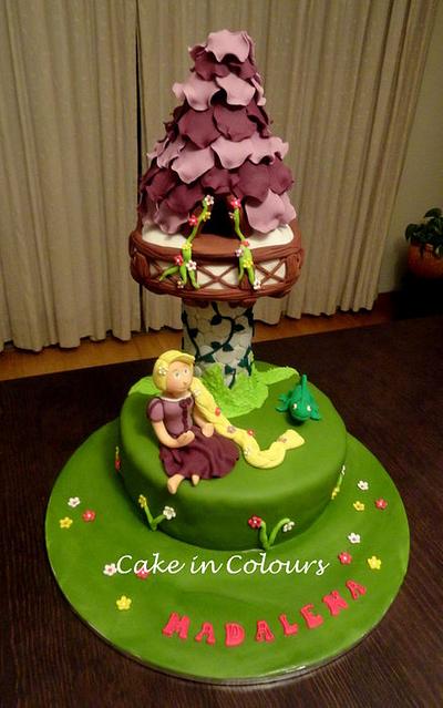 Rapunzel Cake - Cake by cakeincolours