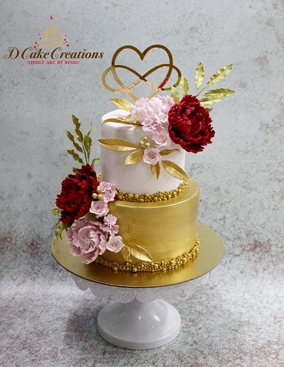 Wedding Cake  - Cake by D Cake Creations®