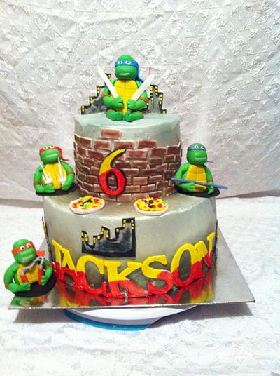 TMNT Cake - Cake by Danielle Crawford