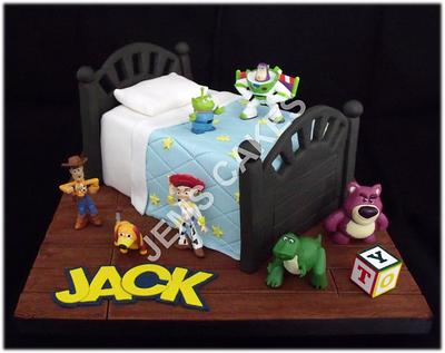 Toy Story bed - Cake by Cakemaker1965