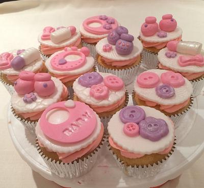 Baby shower cupcakes - Cake by Lamees Patel