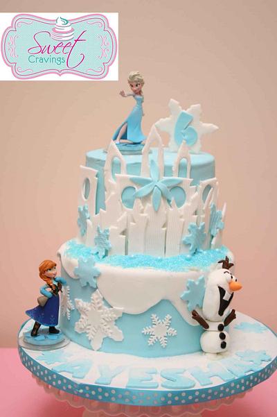 Frozen castle cake - Cake by Sweet Cravings Toronto