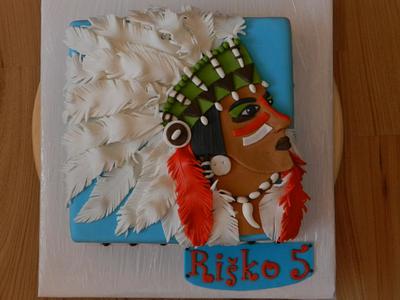 cake for a small American Indian - Cake by Janeta Kullová