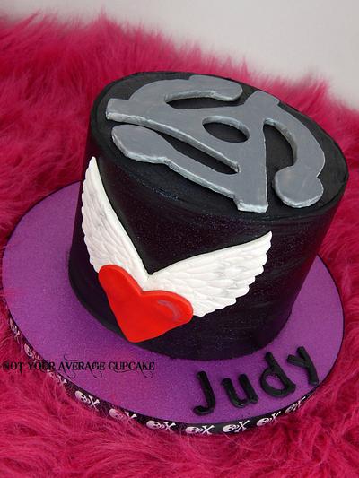 Once a Rocker, Always a Rocker - Cake by Sharon A./Not Your Average Cupcake