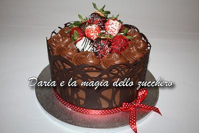 Collar chocolate cake - Cake by Daria Albanese