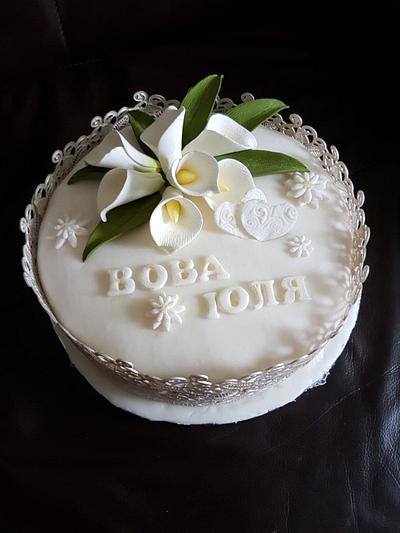 wedding cake callas - Cake by Sweets by Marta