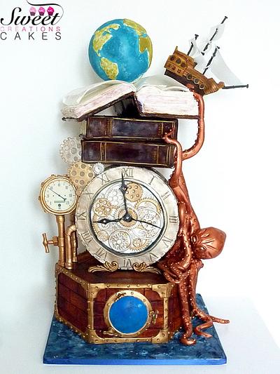Jules Verne steampunk  universe - Cake by Sweet Creations Cakes