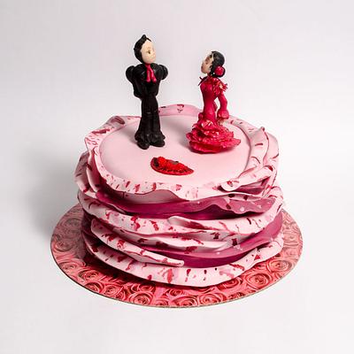 Flamenco cake - Cake by Rositsa Lipovanska