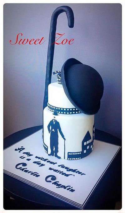 Charlie Chaplin Cake - Cake by Dimitra Mylona - Sweet Zoe Cakes