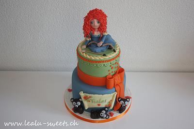Princess Merida Cake - Cake by Lealu-Sweets