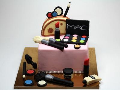 MAC Cosmetics Cake - Cake by Beatrice Maria