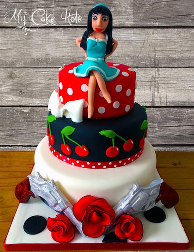 The Rockabilly Cake - Cake by Leigh Medway