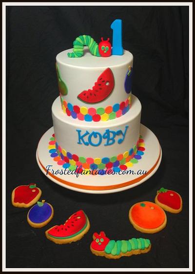 The Very Hungry Caterpillar - Cake by Rachel