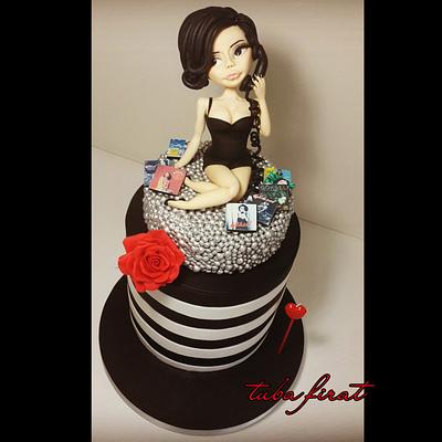 for singer  - Cake by Tuba Fırat