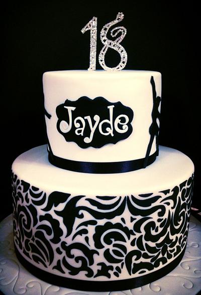 18th Birthday - Cake by Effie