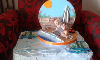 LA SPIAGGIA - Cake by FRANCESCA