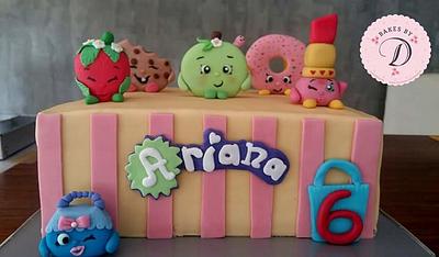 Shopkins Cake_ 6th Birthday - Cake by Bakes by D