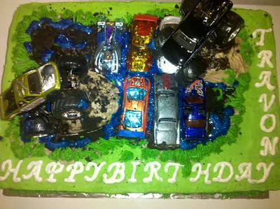 Monster Truck Mania - Cake by Christy