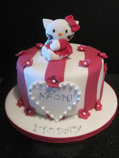 simple hello kitty  - Cake by d and k creative cakes