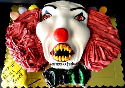 Pennywise the Clown cake - Cake by natasa bakes cakes
