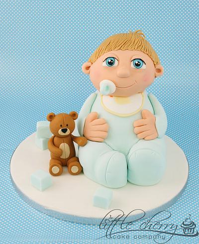 Baby Boy Cake - Cake by Little Cherry