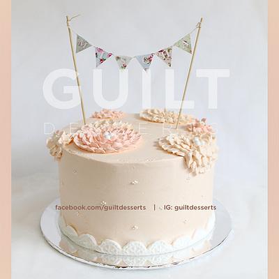 Flowery Buttercream - Cake by Guilt Desserts