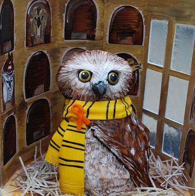 The Owlery from the Birthday Mischief collaboration - Cake by Jean A. Schapowal