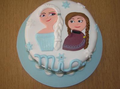 Frozen Themed Cake - Cake by Barbora Cakes