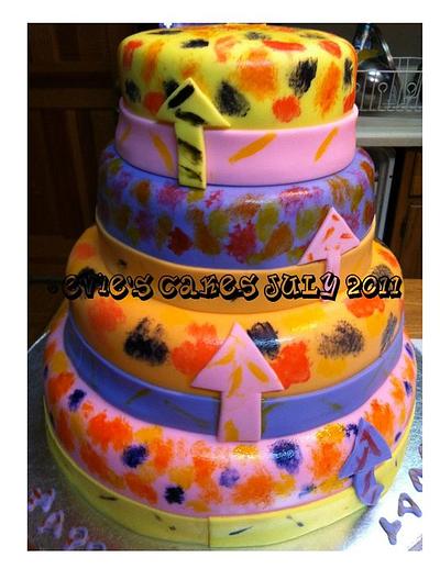 Shake It Up Cake - Cake by BlueFairyConfections