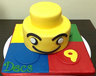 9th Birthday Lego Cake - Everything is Awesome! - Cake by MariaStubbs
