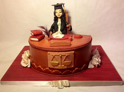 She magistrate - Cake by Rossella Curti