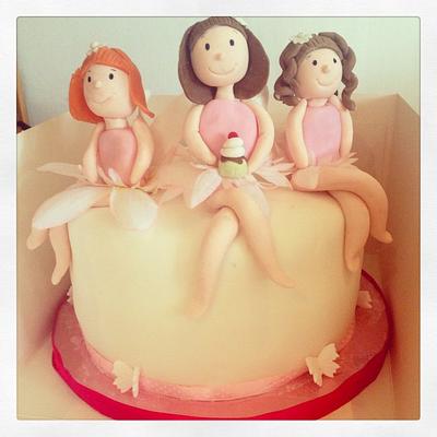 Fairies - Cake by MorleysMorishCakes