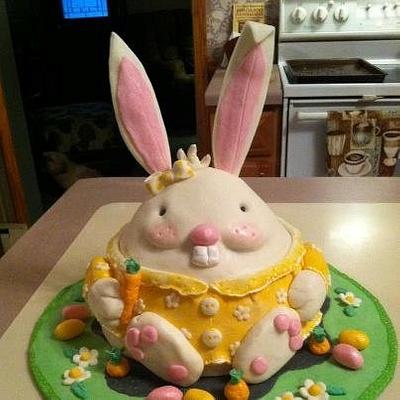 Bunny Cake - Cake by Patty Cake's Cakes