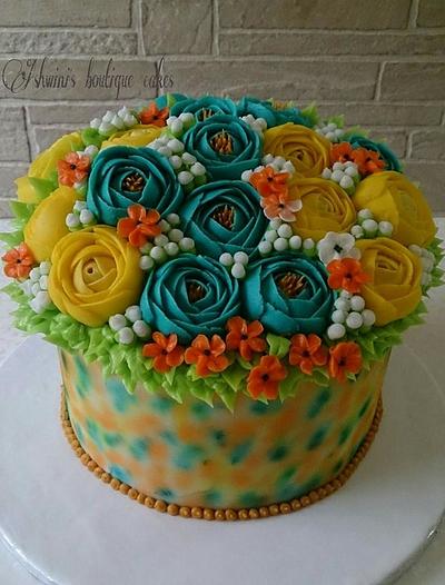 Holi : festival of colors - Cake by Ashwini Tupe